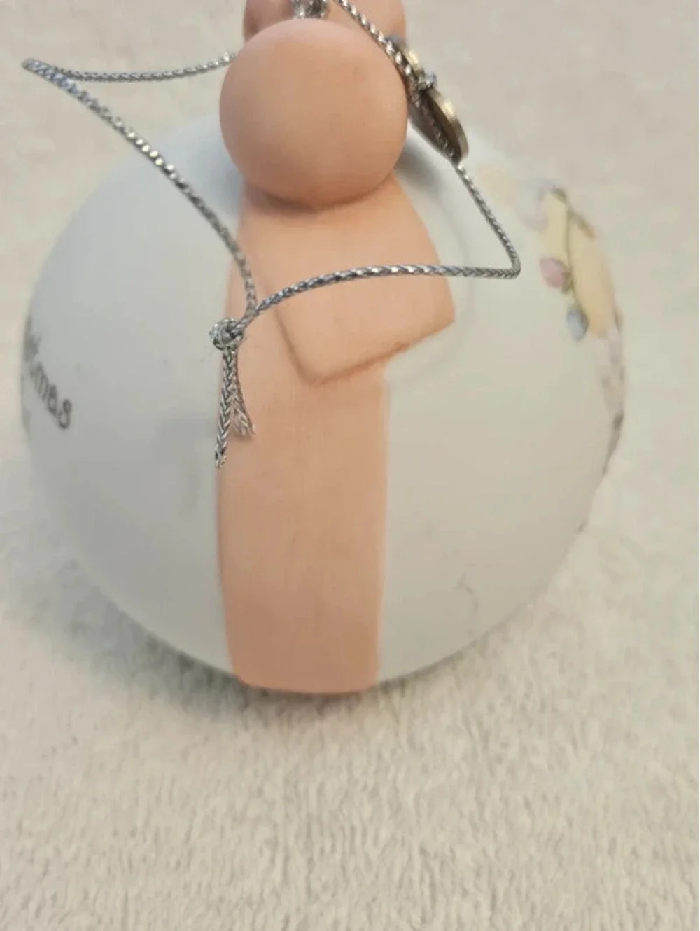 Vintage 2003 Precious Moments Avon Christmas Ornament 114982 25th Anniversary